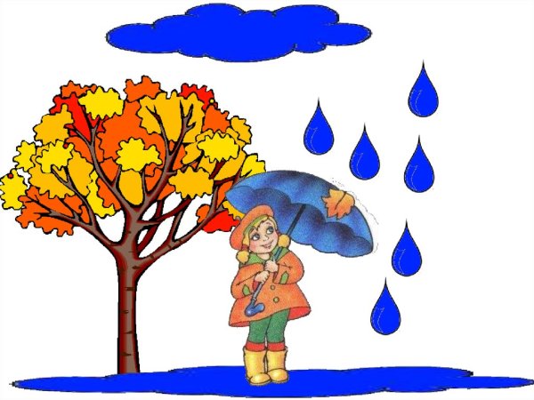 Занятие для детей приметы осени