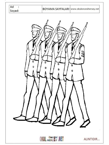 Марш деревянных солдатиков иллюстрация