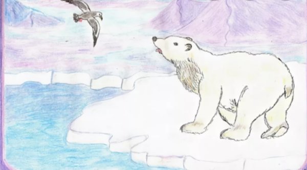 Арктика рисунок