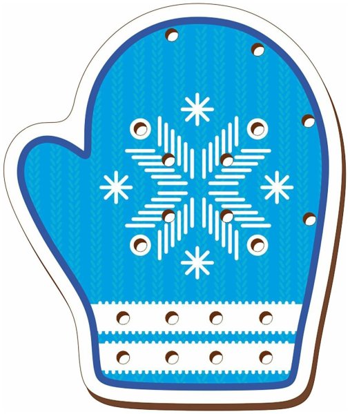 Рукавицы на белом фоне