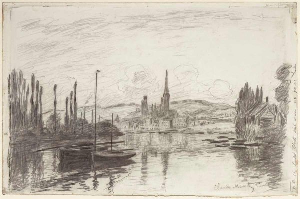 Клод Моне зарисовки