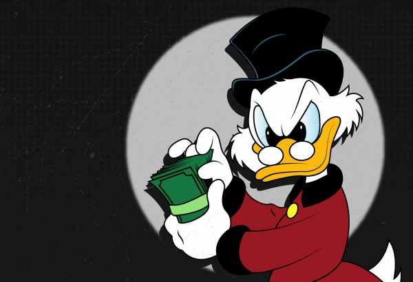 Скрудж макдак и деньги