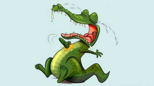 Лить крокодильи слезы