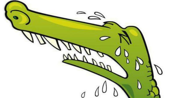 Лить крокодильи слезы