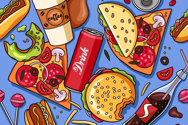 Рисунки еды