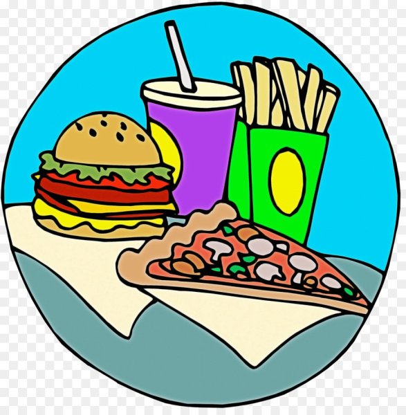 Пища нарисованная