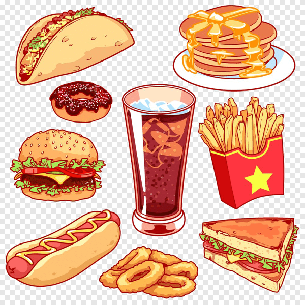 Фаст фуд вектор