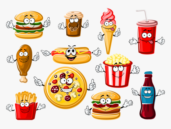 Мультяшная еда