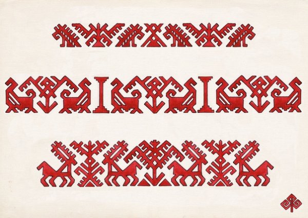 Чувашские узоры