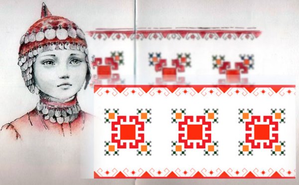 Чувашский народный орнамент