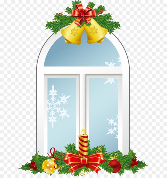 Новогодние окна