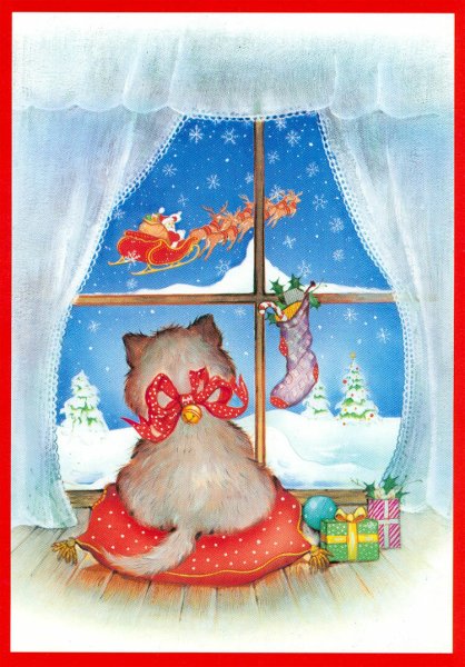 Сказочное зимнее окно