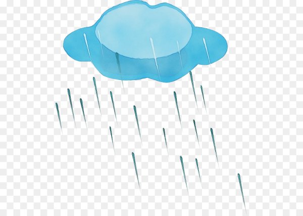 Дождь мультяшный