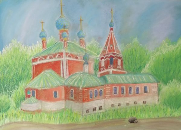 Памятники архитектуры рисунки детей