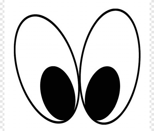 Трафарет глазки для поделок