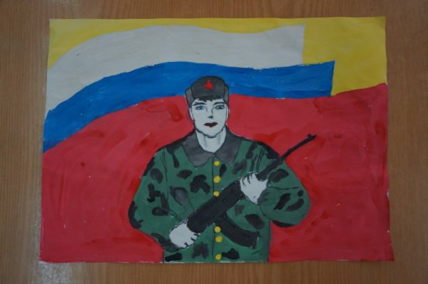 Служу России рисунки на конкурс