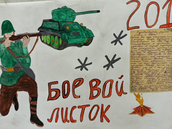Конкурс плакатов боевой листок