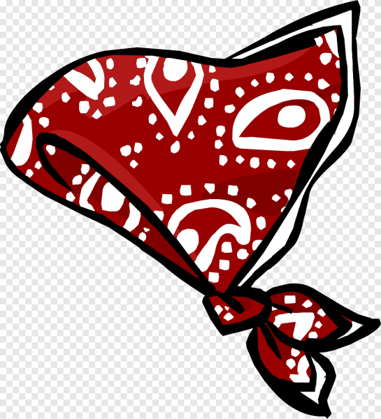 Платок на прозрачном фоне