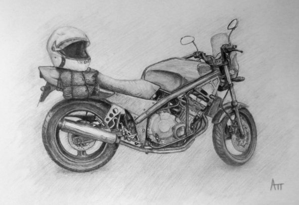 Карандаши мопед