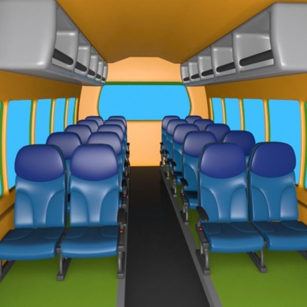 Автобус дети внутри