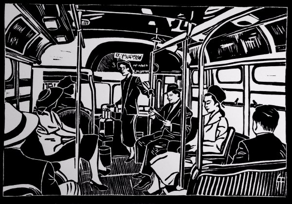 Автобус рисунок