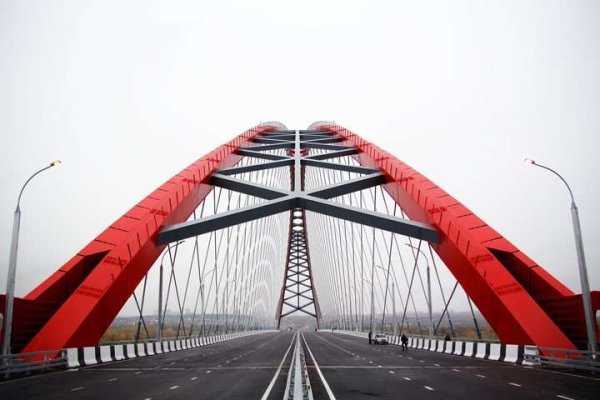 Бугринский мост Новосибирск вектор