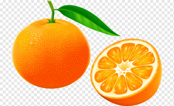 Апельсины мультяшные