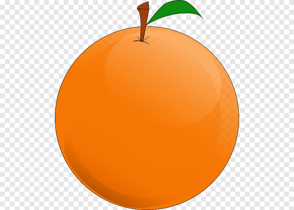 Апельсины мультяшные