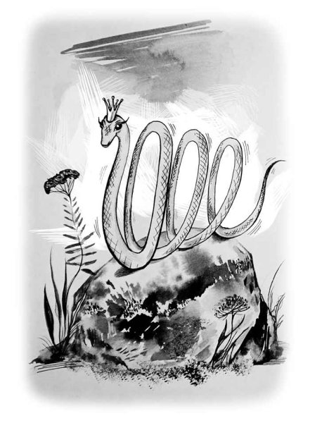 Иллюстрации к сказам Бажова голубая змейка