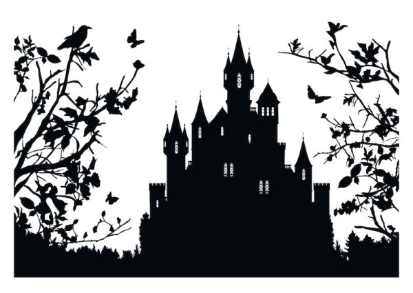 Очертания замка