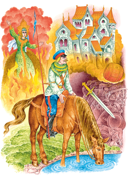 Царевна змея русская народная сказка