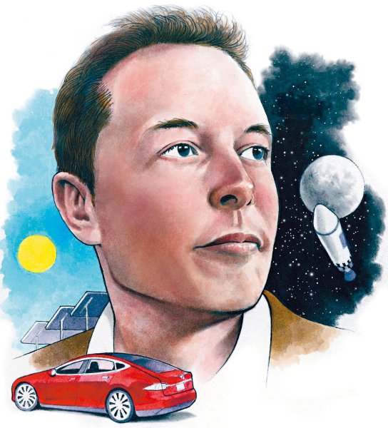 Илон Маск арт