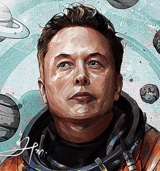 Портрет Илона маска