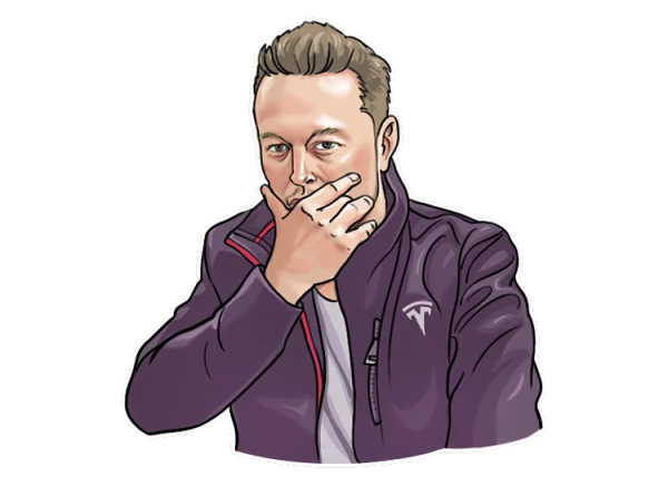 Стикеры Элон Маск