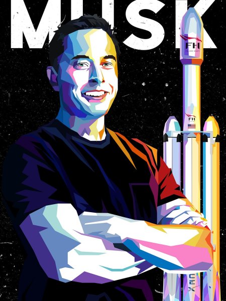 Портрет Илона маска