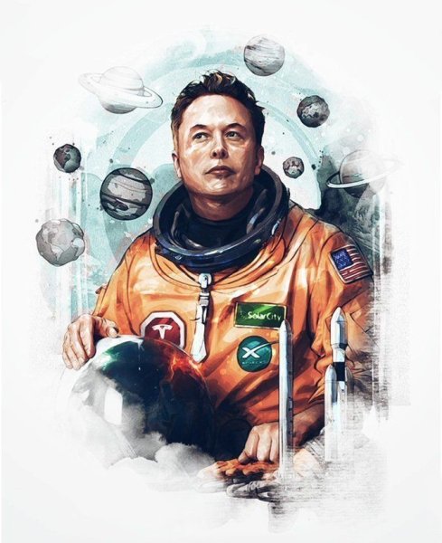 Илон Маск икона