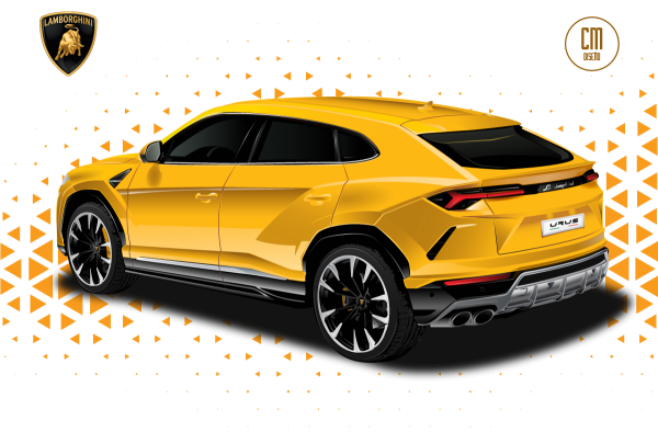 Ламборгини Урус арт
