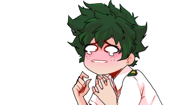 Аниме моя геройская Академия Мидория