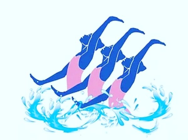 Эмблема синхронного плавания России