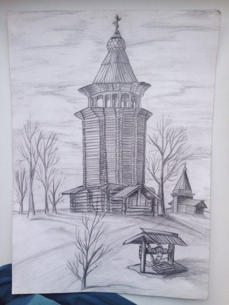 Малые Карелы рисунок