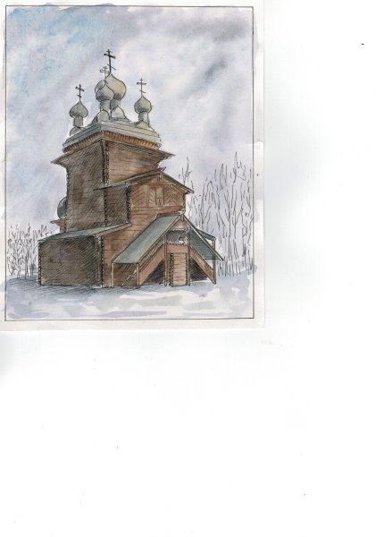 Отмывка фасада храма