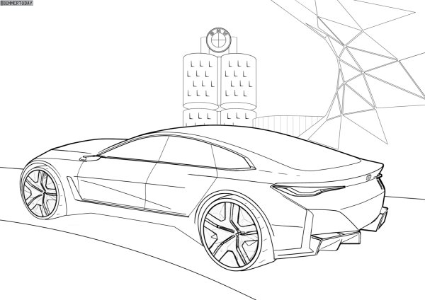 BMW i8 разрисовка