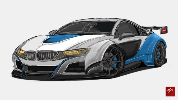 BMW i8 drawings