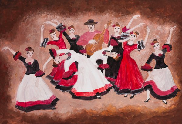 Испанский танец дети