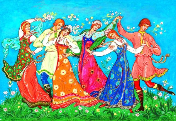 Художник Андрианов Палех открытки