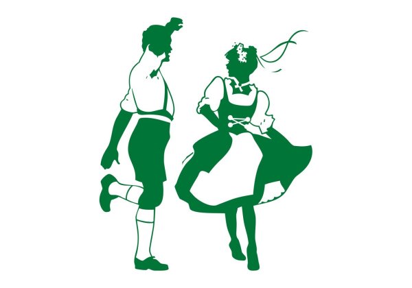 Национальные танцы вектор