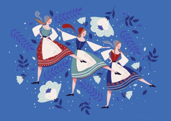 Народные танцы арт