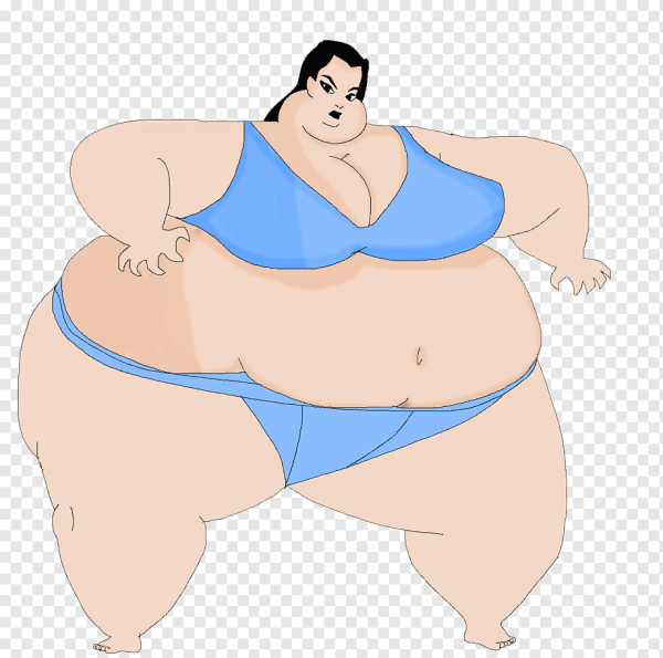 Толстые мультяшные женщины