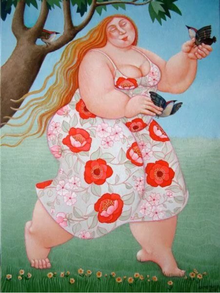 Диана Ван Ходло картины