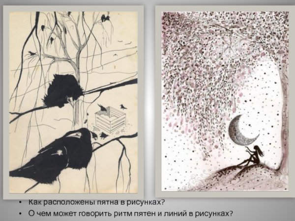 Ритм пятен птицы 2 класс